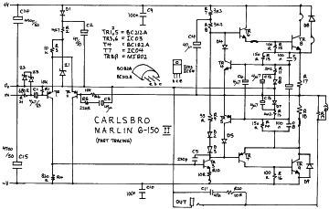 Carlsbro-Marlin 6 150 ;Mk2 PA-1989.Amp preview